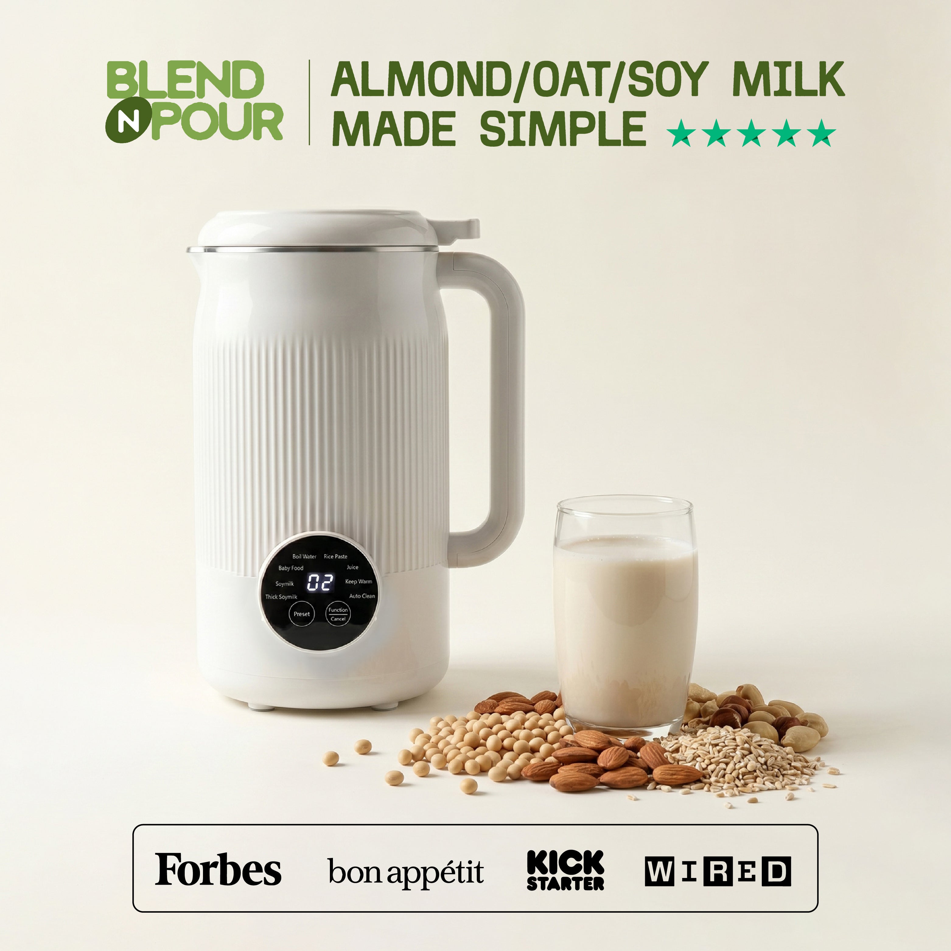 Blend N Pour Nut Milk Maker